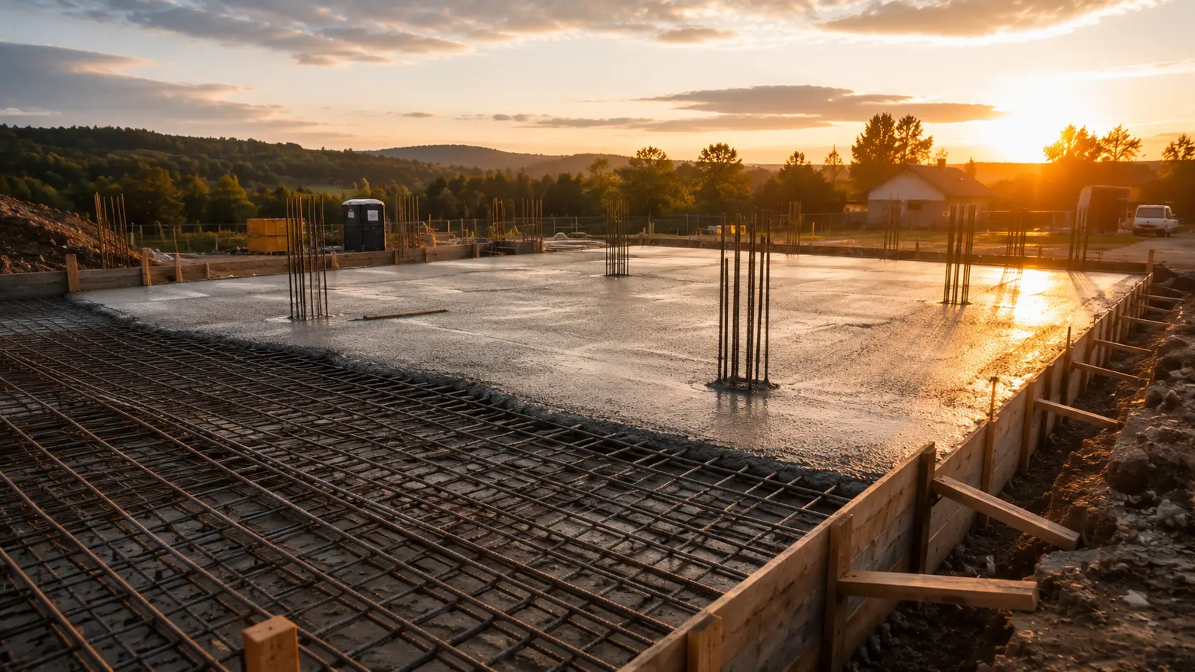 Betonové a základové práce